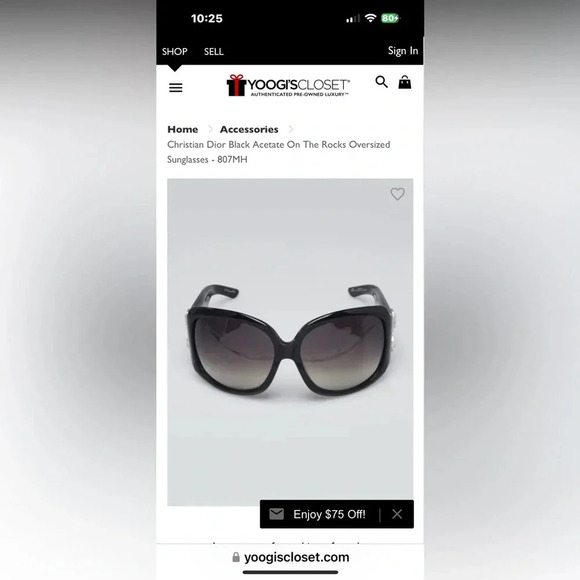 Dior on rocks glassesses - Picture 7 of 16